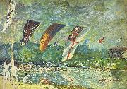 Alfred Sisley Regatta in Molesey oil